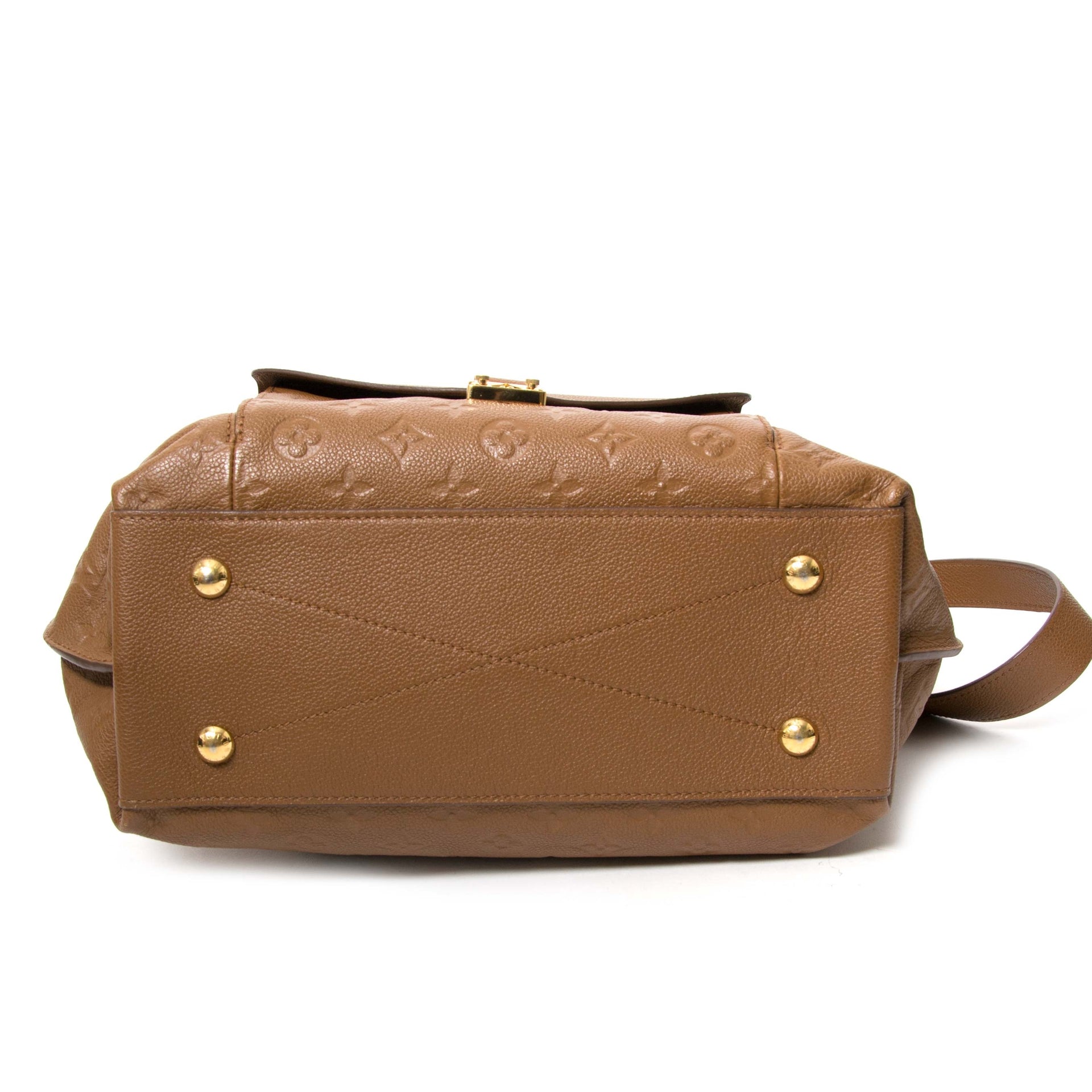 louis vuitton brown monogram empreinte metis bag now for sale at labellov vintage webshop belgium