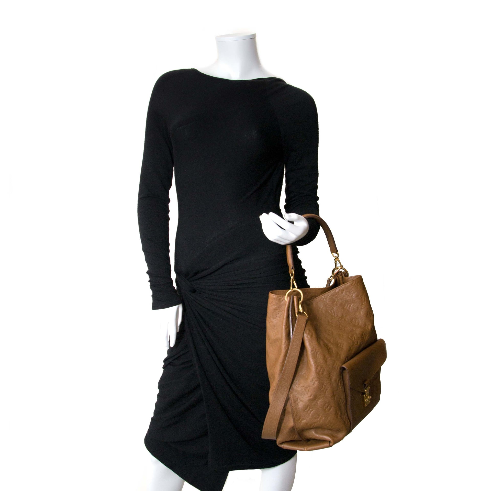 louis vuitton brown monogram empreinte metis bag now for sale at labellov vintage webshop belgium
