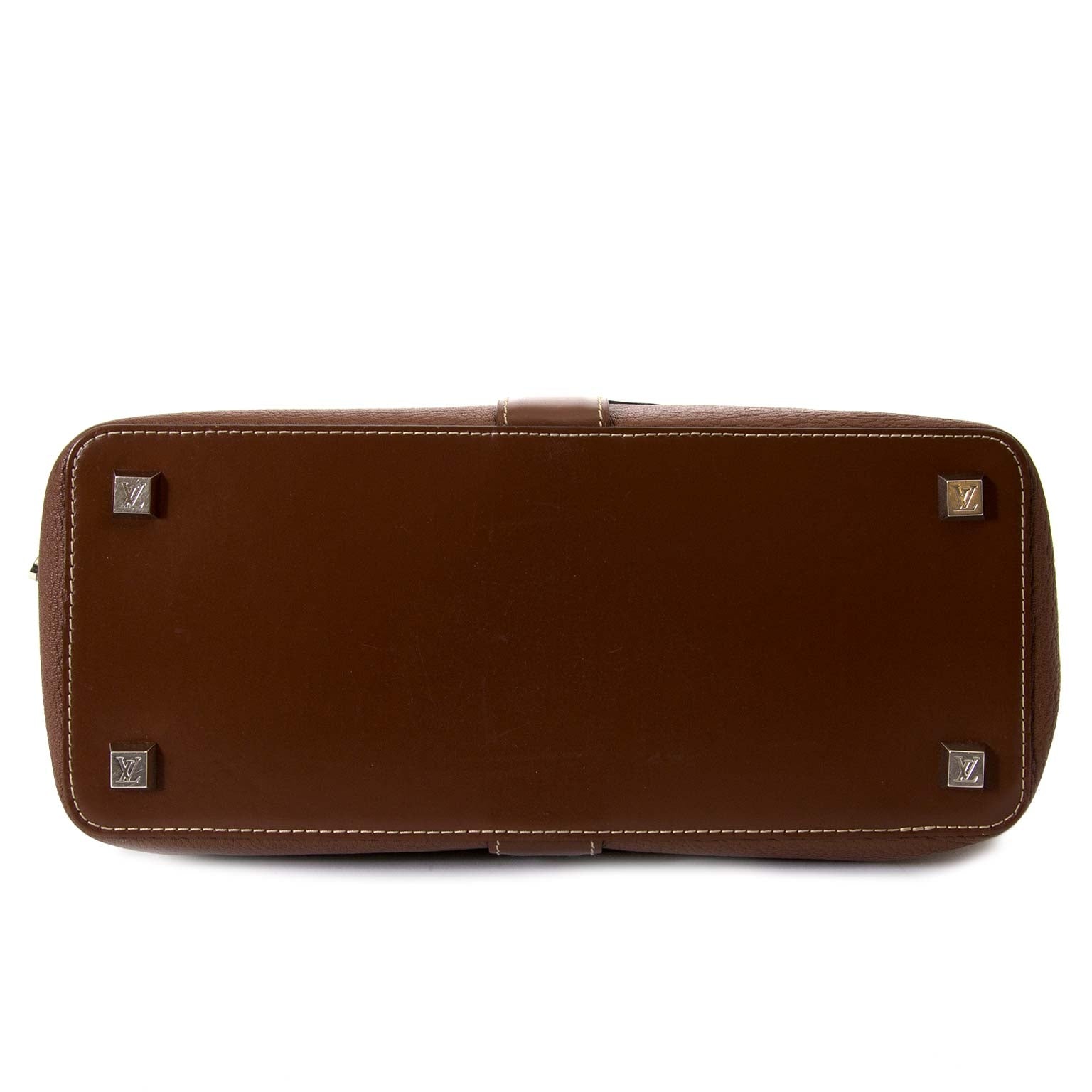 louis vuitton brown suhali l'ingenieux doctor bag now for sale at labellov vintage fashion webshop belgium