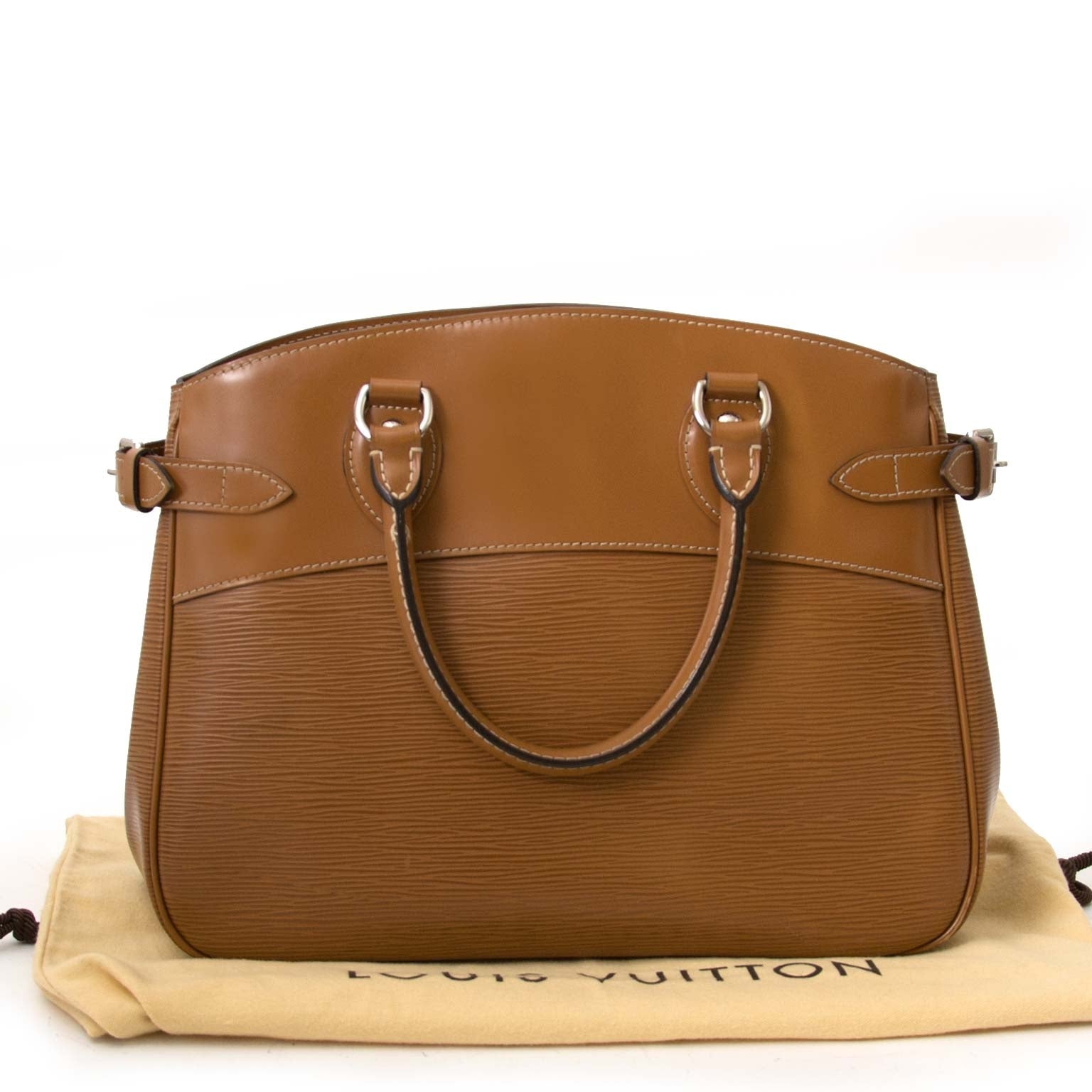 shop safe online your secondhand Louis Vuitton Cannelle Epi Leather Passy Bag