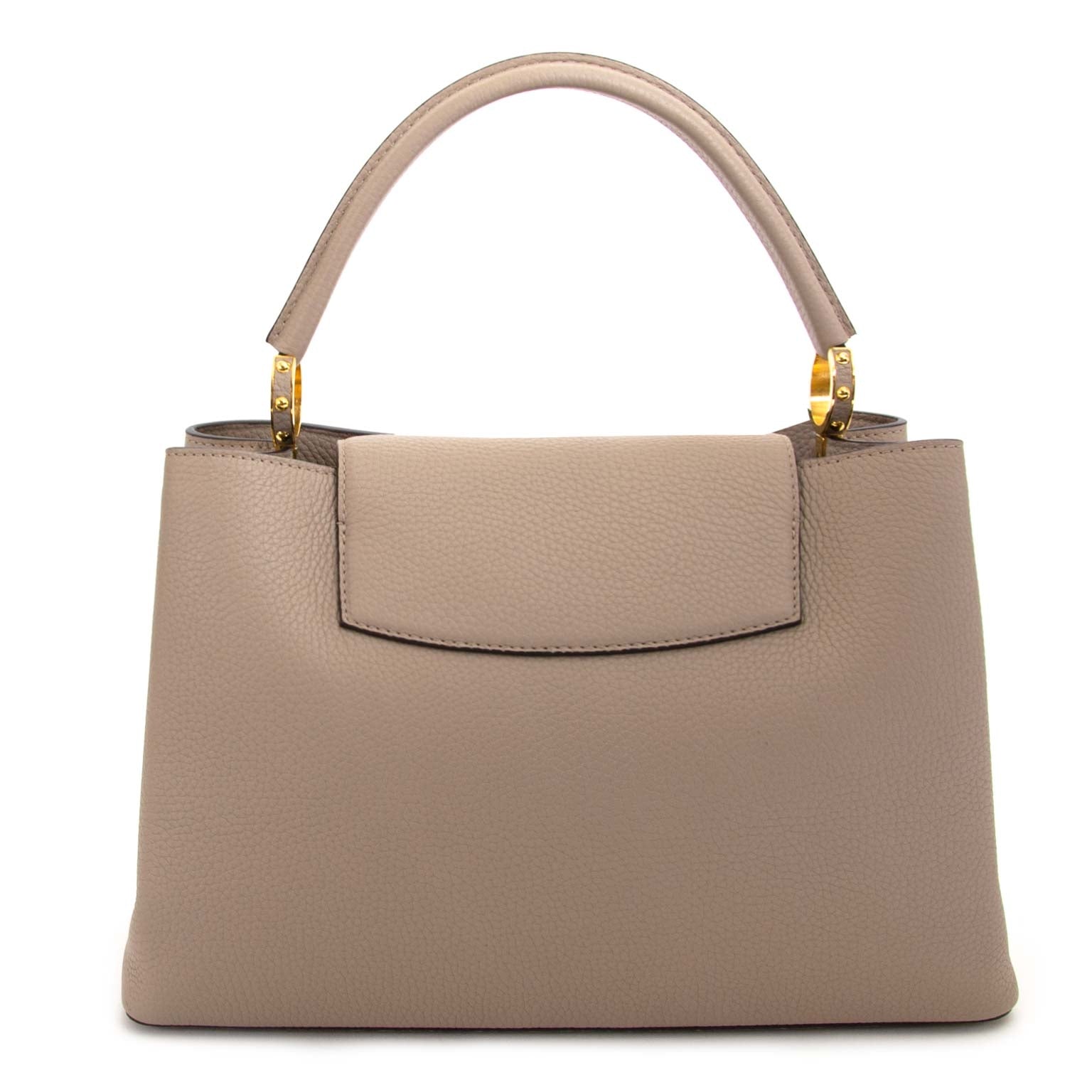 Achetez secur en ligne votre sac Louis Vuitton Capucines MM Galet chez Labellov à Anvers