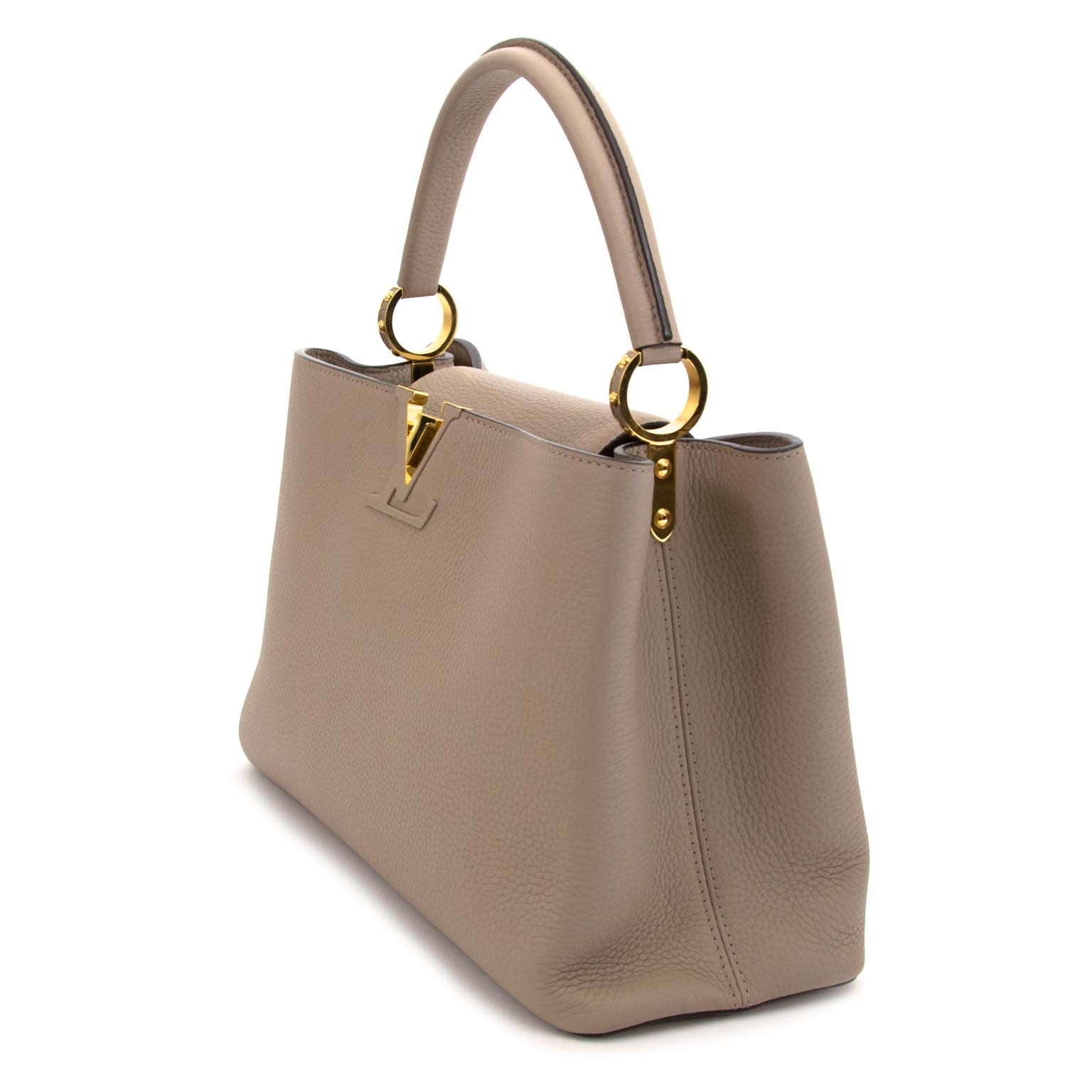 Louis Vuitton Capucines MM Galet