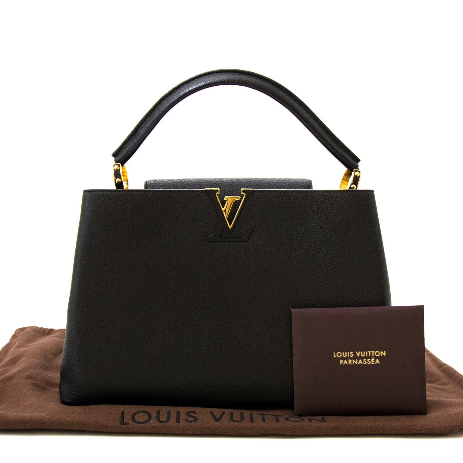 Koop nu Louis Vuitton Capucines tas bij Labellov vintage webshop