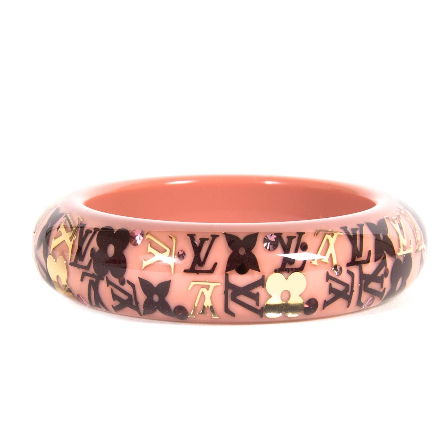 Louis Vuitton Inclusion Pink Bracelet now for sale at labellov vintage fashion webshop belgium