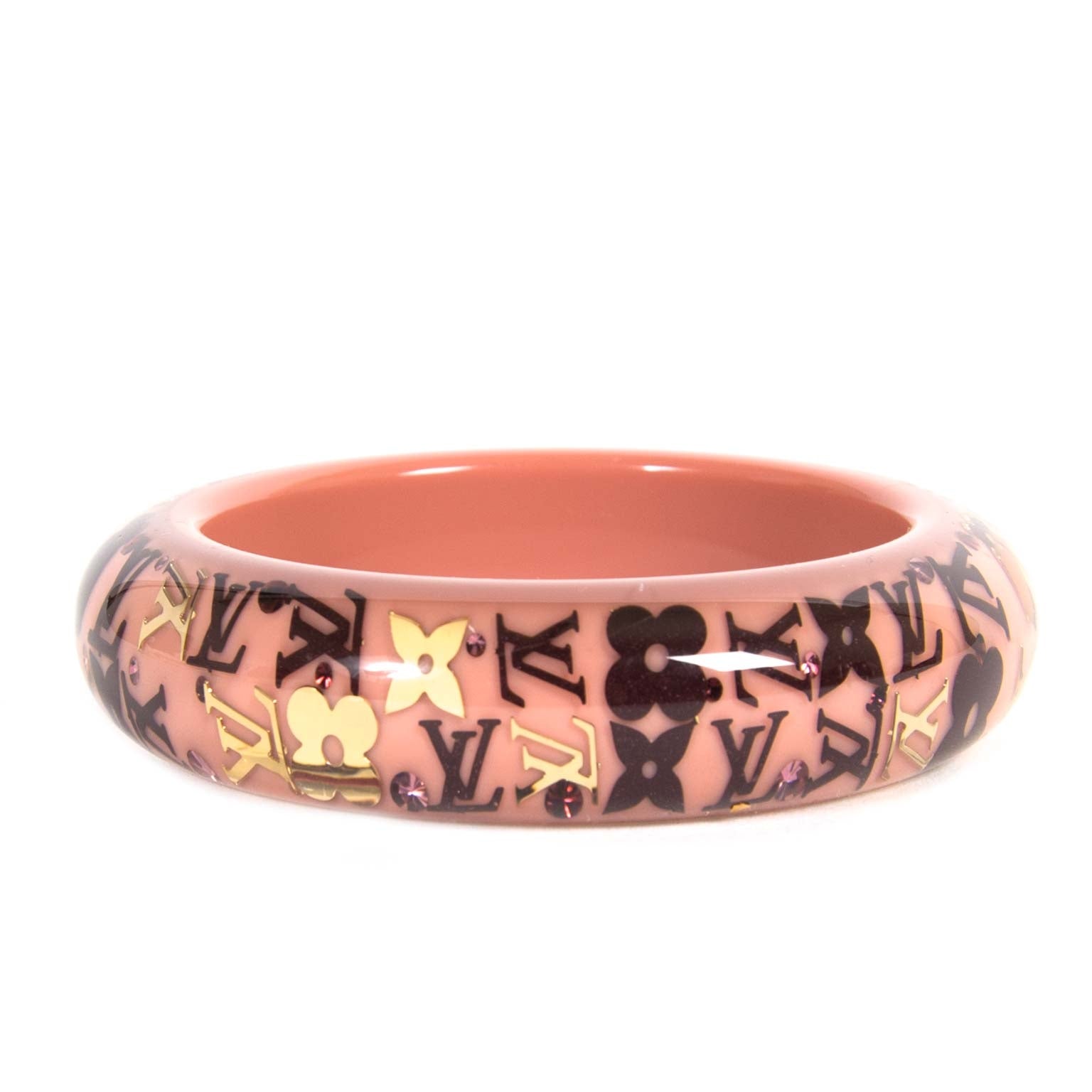 Louis Vuitton Inclusion Pink Bracelet now for sale at labellov vintage fashion webshop belgium