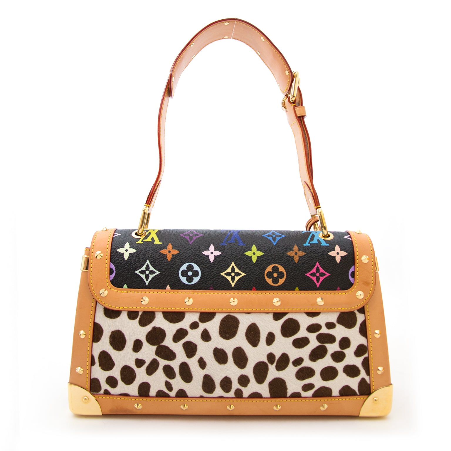Louis Vuitton Dalmatian Sac Rabat Pony Hair Monogram Bag