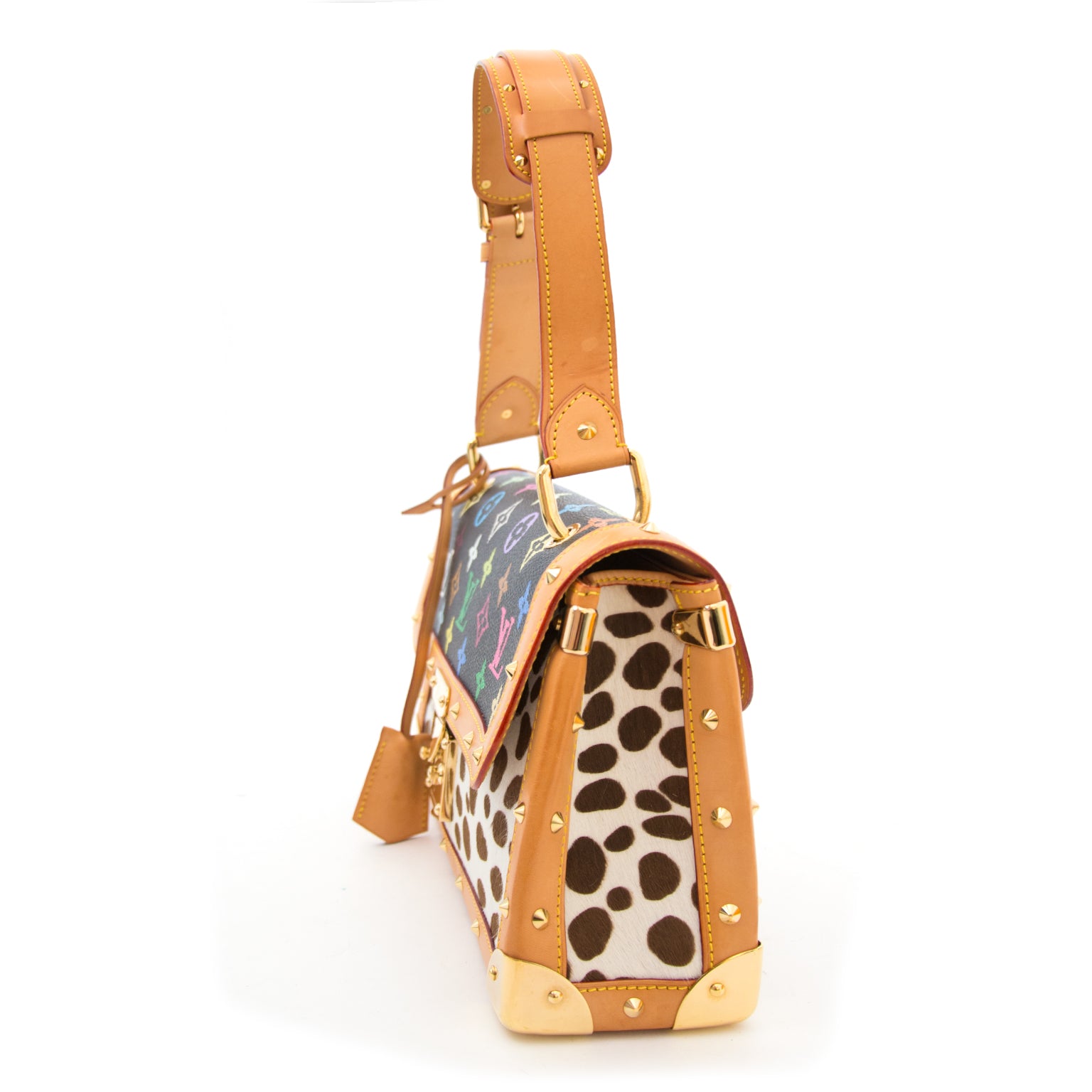 Louis Vuitton Dalmatian Sac Rabat Pony Hair Monogram Bag