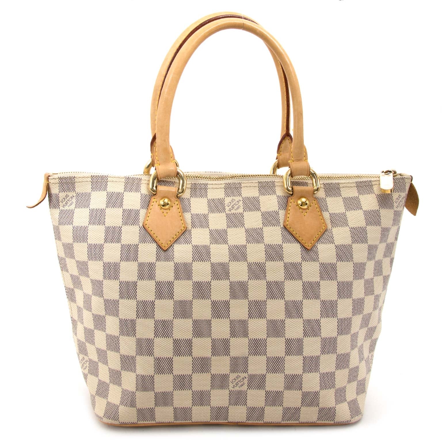 Koop en verkoop uw authentieke designer handtas Louis Vuitton Azur Damier Saleya aan de beste prijs