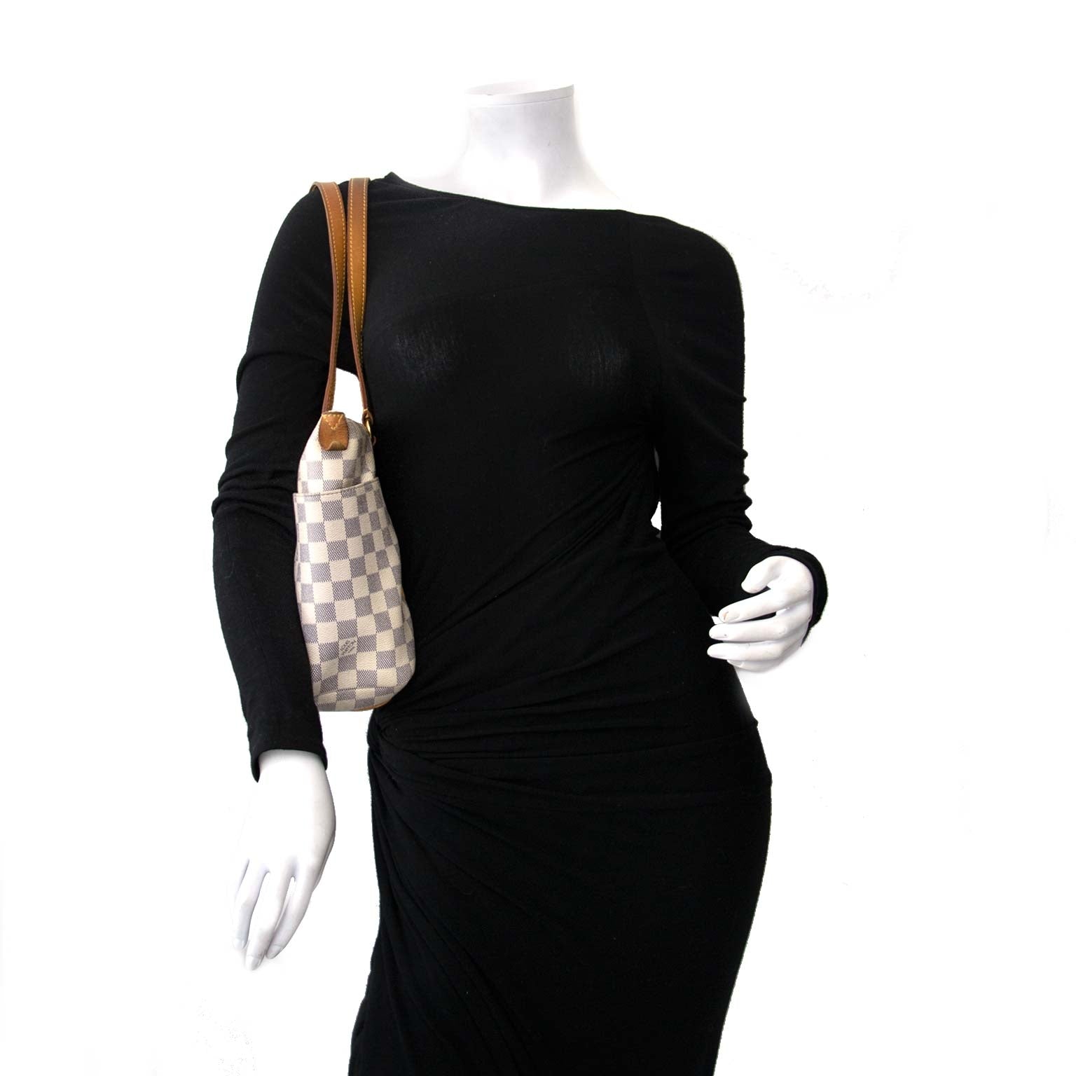Louis Vuitton Damier Azur Tottaly Pm Tote koop veilig online Louis Vuitton Damier Azur Tottaly Pm Tote
