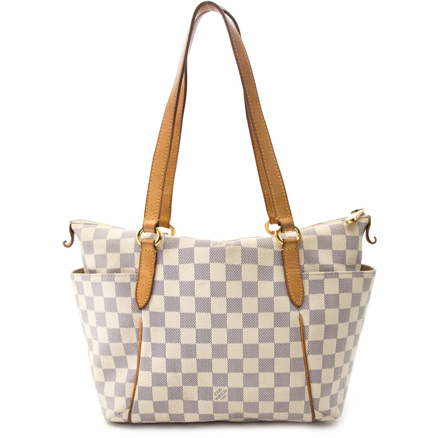 Louis Vuitton Damier Azur Tottaly Pm Tote koop veilig online tegen de beste prijs Louis Vuitton Damier Azur Tottaly Pm Tote