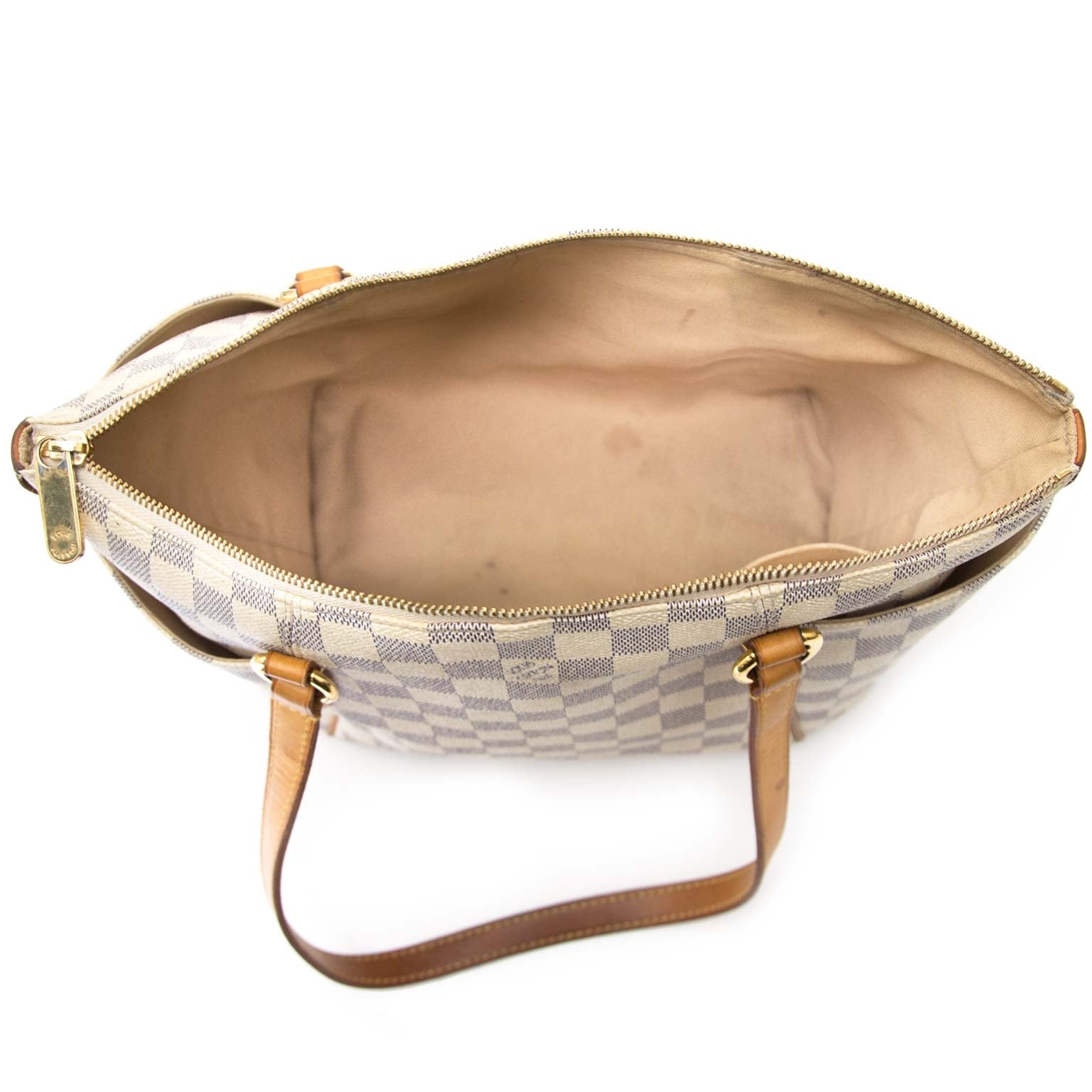 acheter en ligne seconde main Louis Vuitton Damier Azur Tottaly Pm Tote
