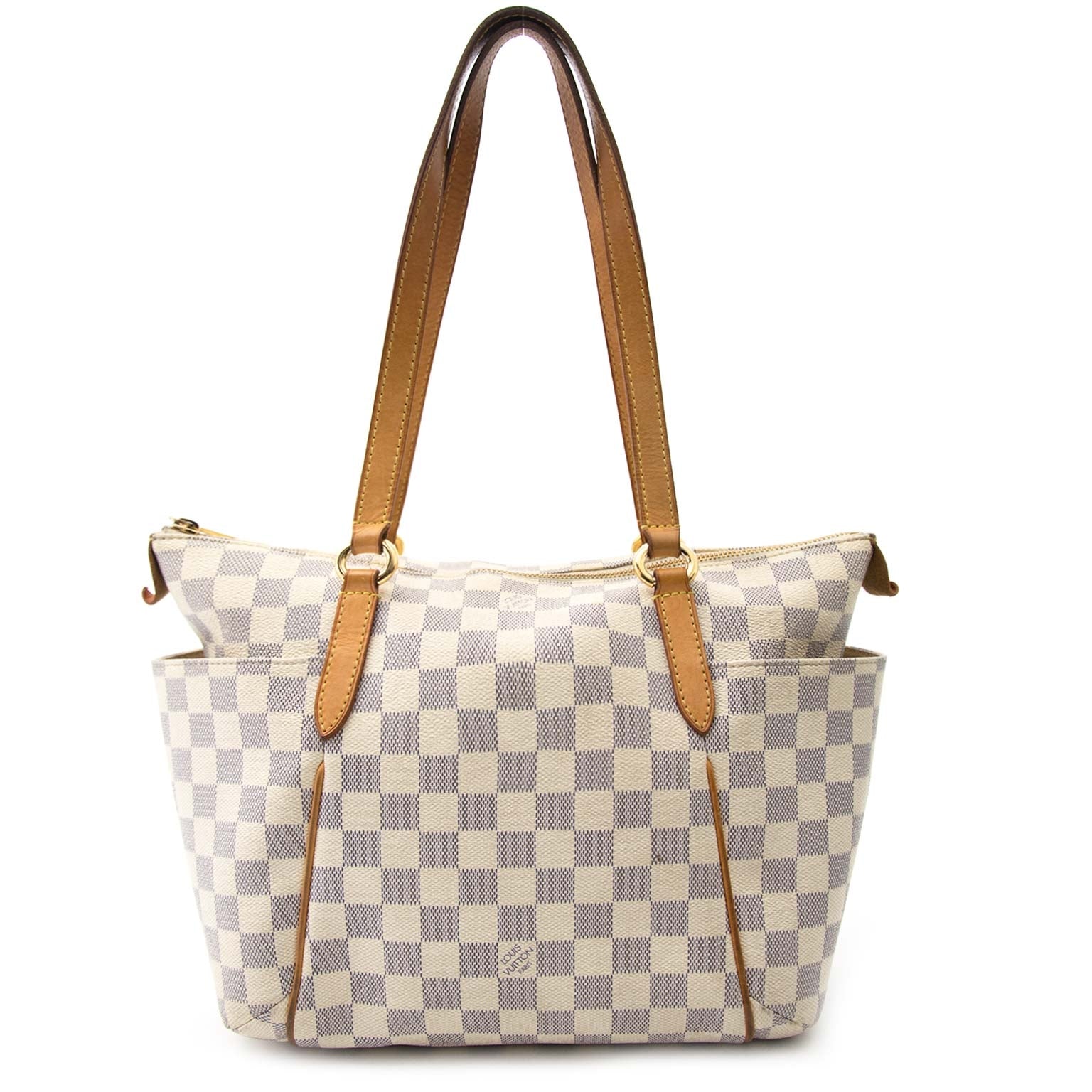 Louis Vuitton Damier Azur Tottaly Pm Tote koop veilig online tegen de beste prijs