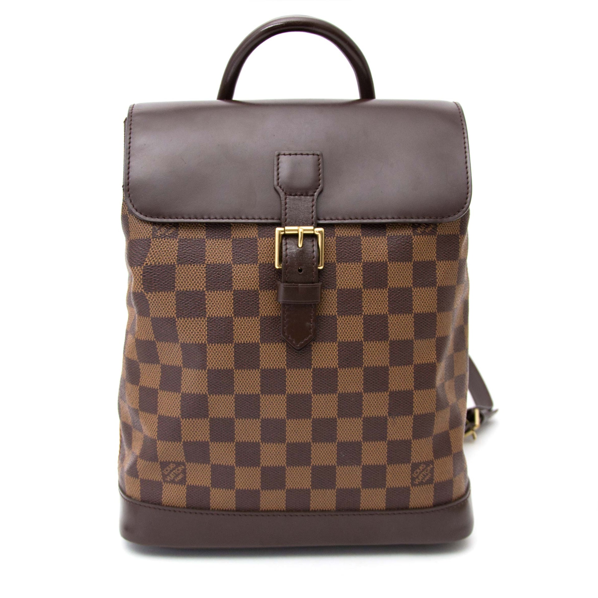 Authentic secondhand Louis Vuitton damier Soho backpack