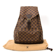 tweedehands rugzak Louis Vuitton Damier Montsouris MM Backpack Bag