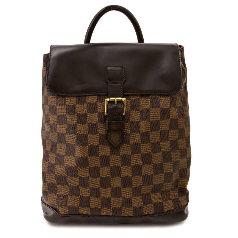 Buy authentic louis vuitton soho damier ebene backpacks at labellov vintage fashion webshop belgium