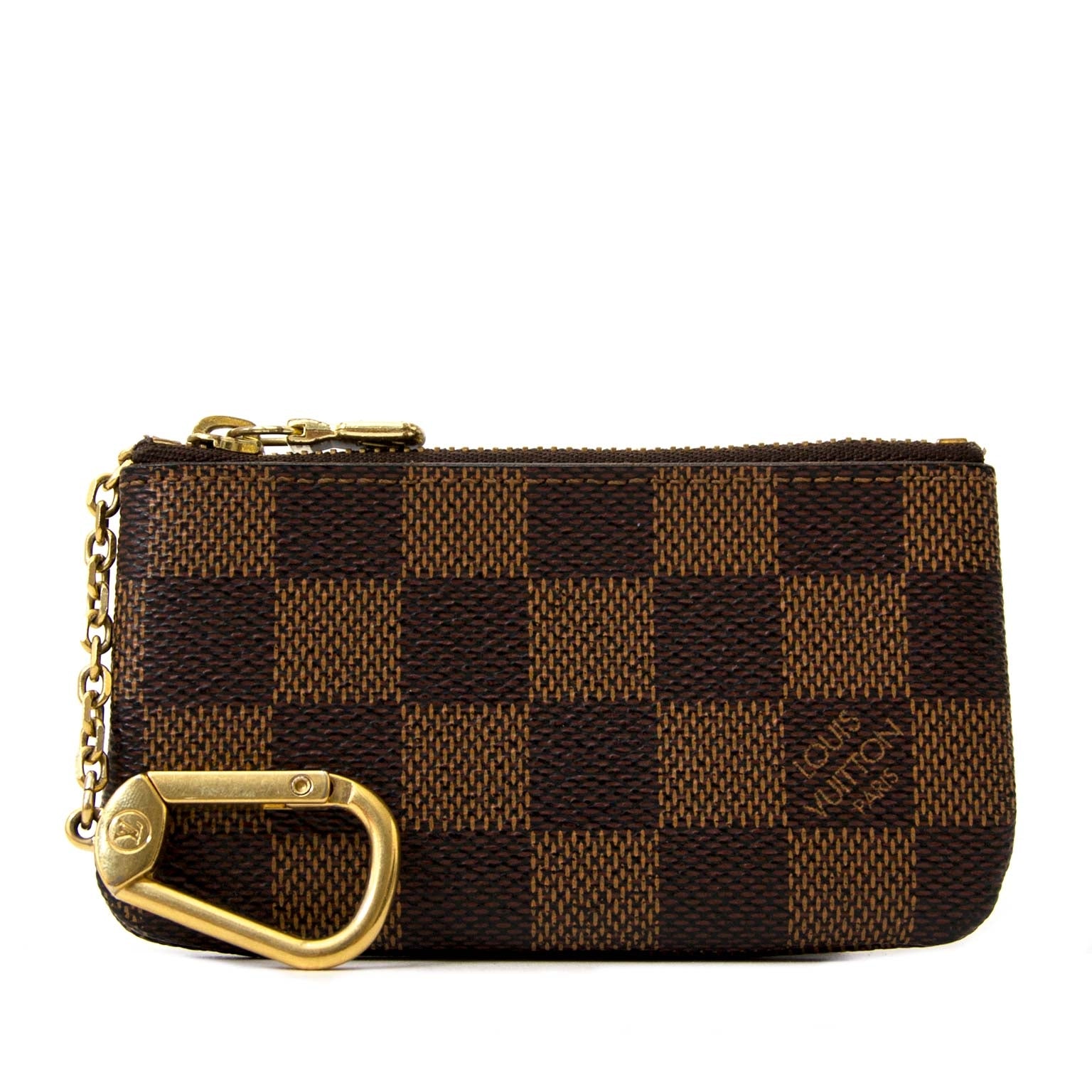 Louis Vuitton Damier Ebene Key Pouch for the best price