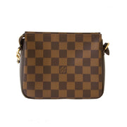 Louis Vuitton Damier Square Trousse Pochette Shoulder Bag now for sale at labellov vintage fashion webshop belgium