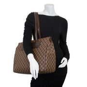 second hand Louis Vuitton Parioli Damier Ebene GM now for sale at labellov antwerp for the best price