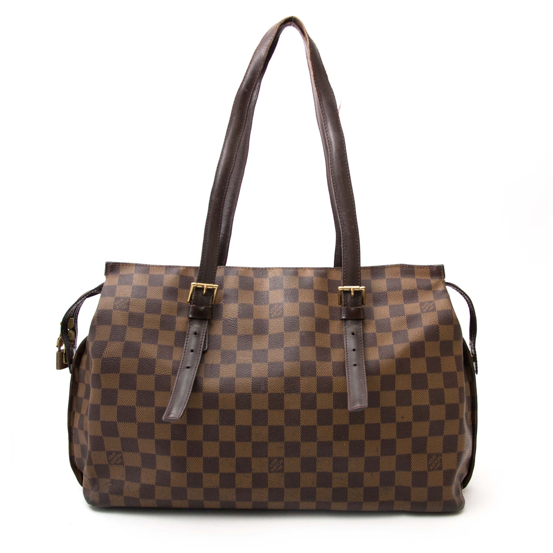 Louis Vuitton Vintage Damier Shopping Tote available online exclusively on Labellov