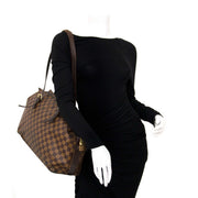 tweedehands Louis Vuitton Damier Shopper