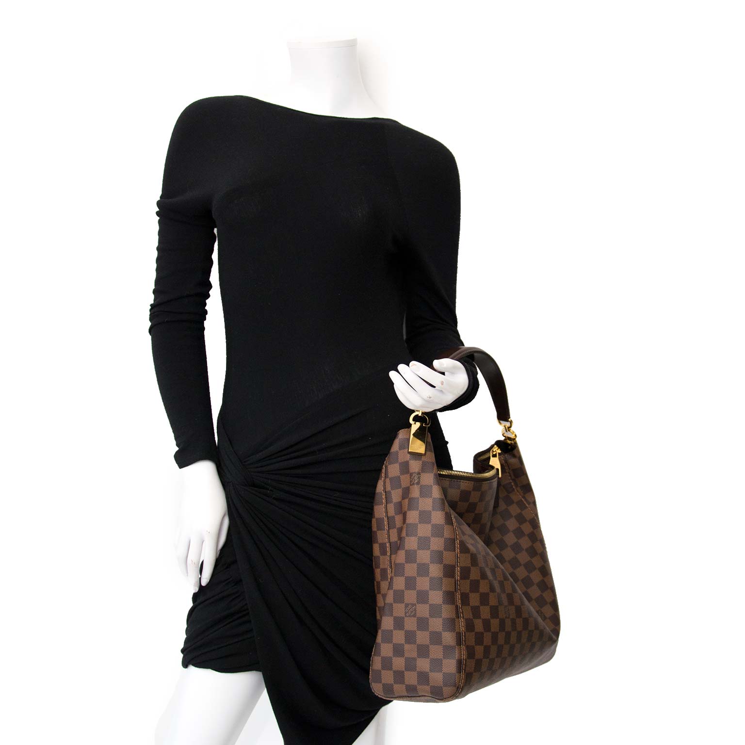 skip the waitinglist Louis Vuitton Damier Ebene Portobello GM