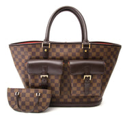 shop safe and secure online at labellov.com for the best price louis vuitton damier shopping tote