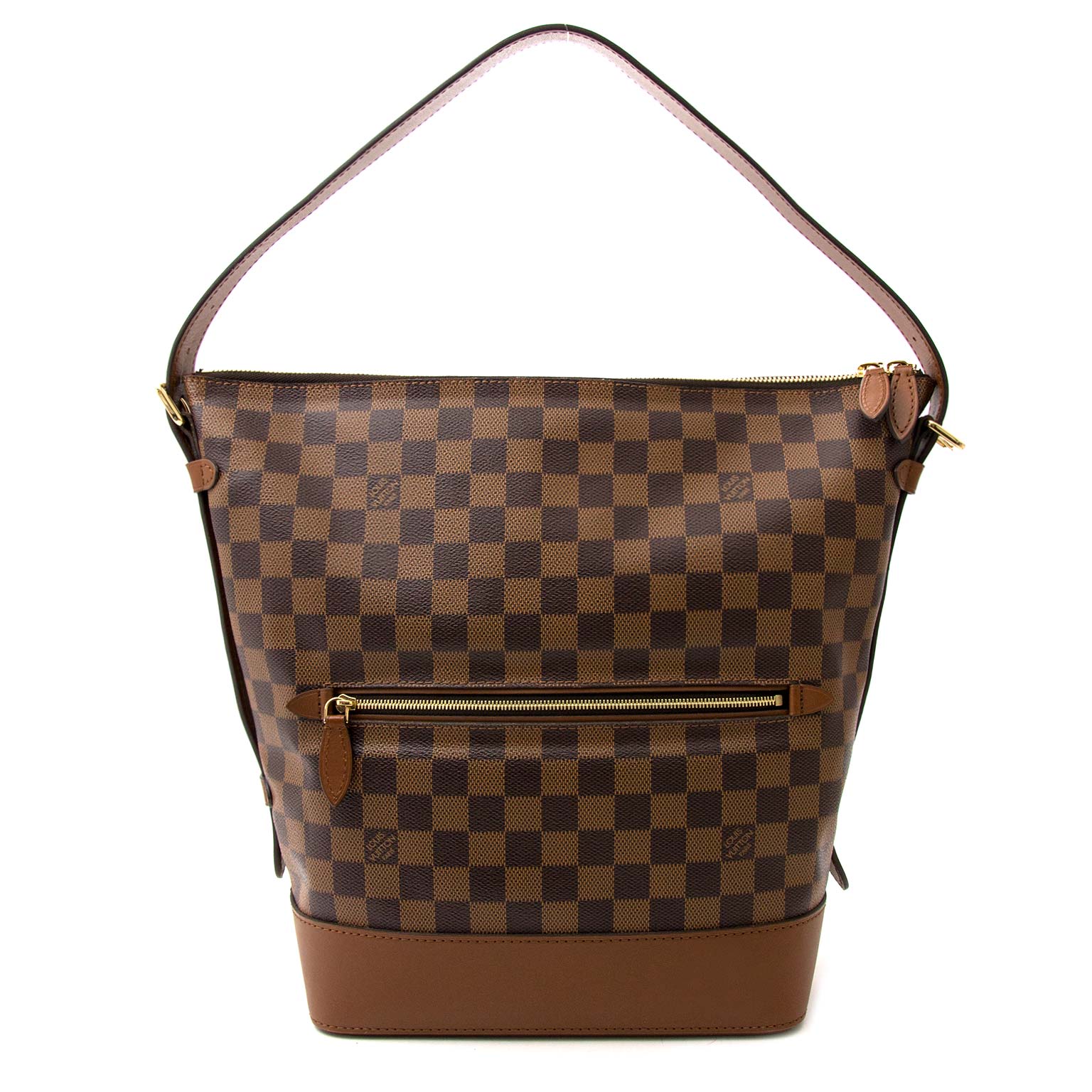 Louis Vuitton Damier Hobo Zipper Bag for sale online