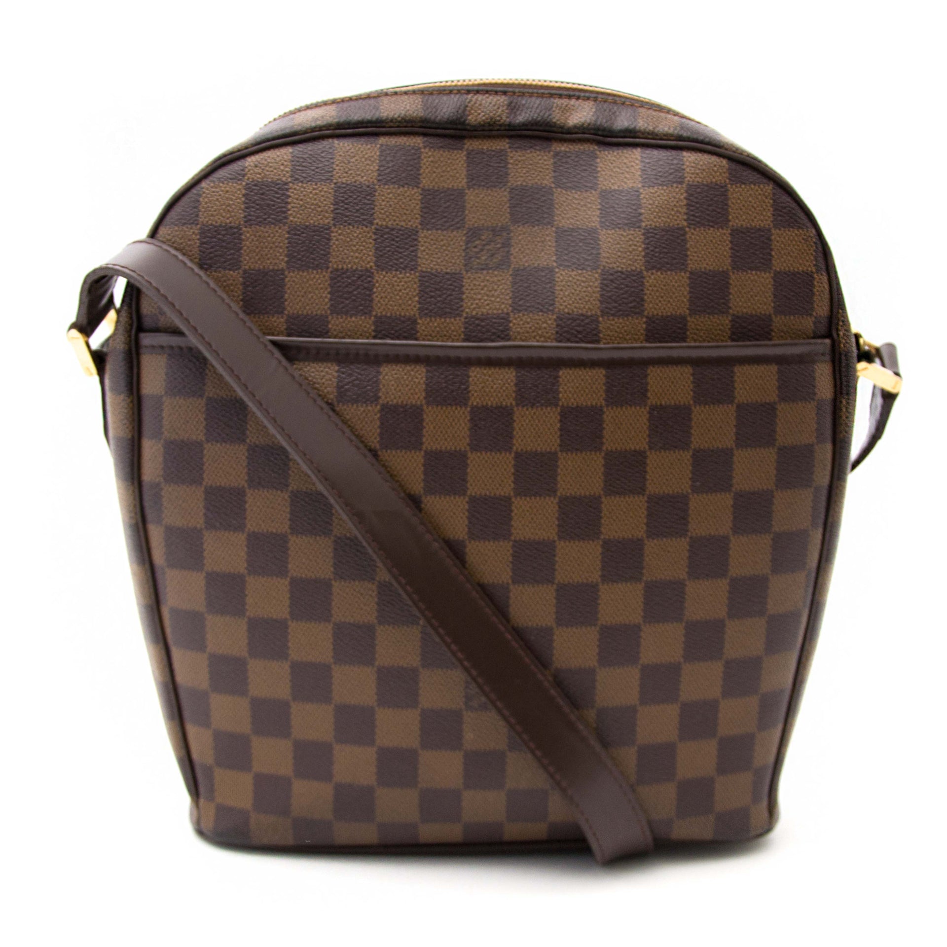 Koop en verkoop uw designer Louis Vuitton Ipanema GM Damier Ebene Canvas Shoulder Bag aan de beste prijs bij Labellov