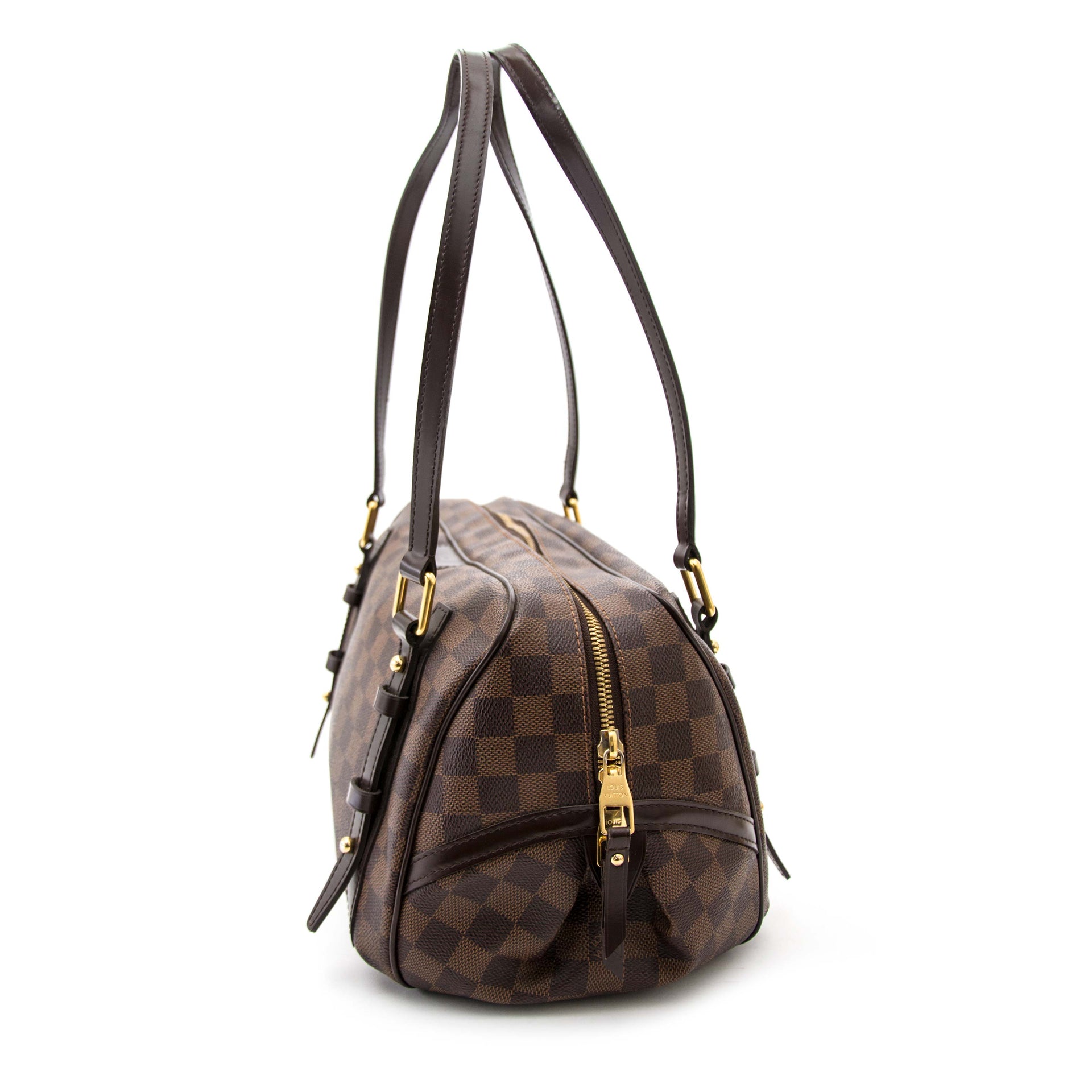 comme neuf sac a main Vuitton Damier Canvas Rivington GM Bag