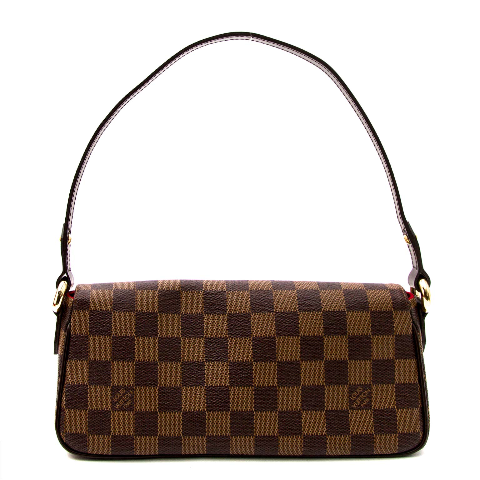 Bent u op zoek naar een authentieke Louis Vuitton Damier Gold Clasp Shoulder Bag?