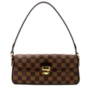 Louis Vuitton Damier Gold Clasp Shoulder Bag for sale online