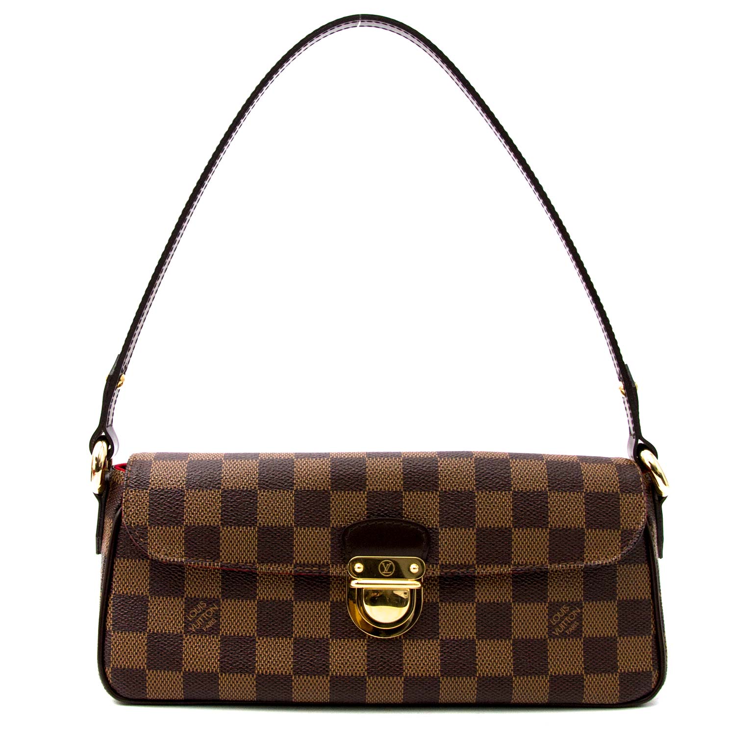 Louis Vuitton Damier Gold Clasp Shoulder Bag for sale online