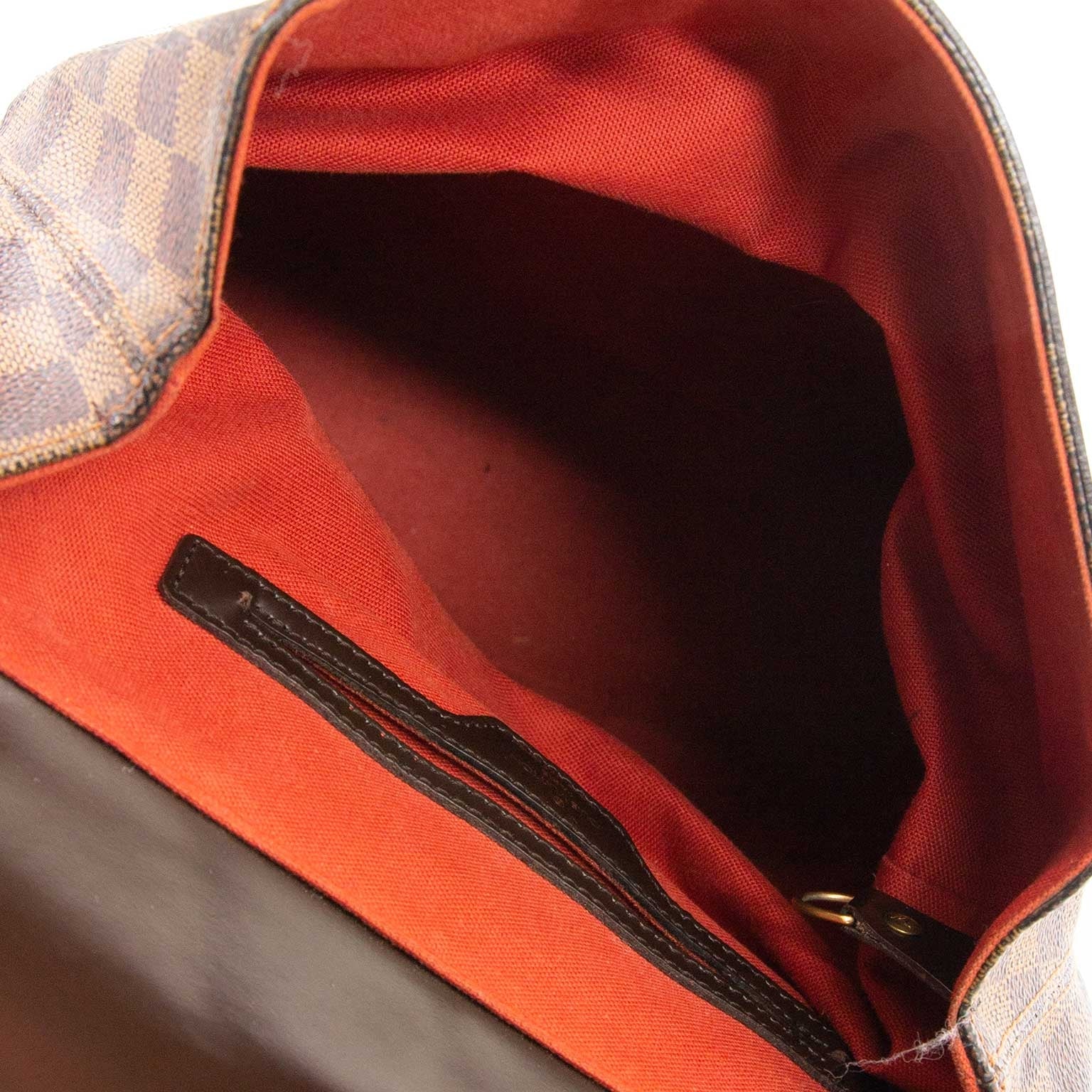 louis vuitton soho damier ebene backpack now for sale at labellov vintage fashion webshop belgium