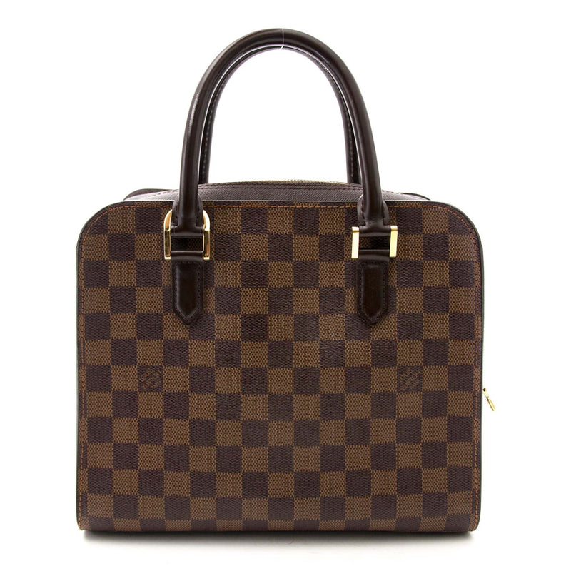 Louis Vuitton Triana Damier Tote bag Buy authentic designer Louis Vuitton secondhand bags at Labellov at the best price. Safe and secure shopping. Koop tweedehands authentieke Louis Vuitton tassen bij designer webwinkel labellov.