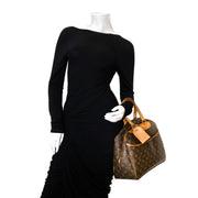 Koop authentieke Louis Vuitton Deauville Monogram Bowling Bag