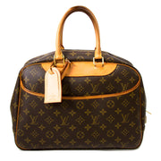 100% Louis Vuitton Deauville Monogram Bowling Bag for the best price