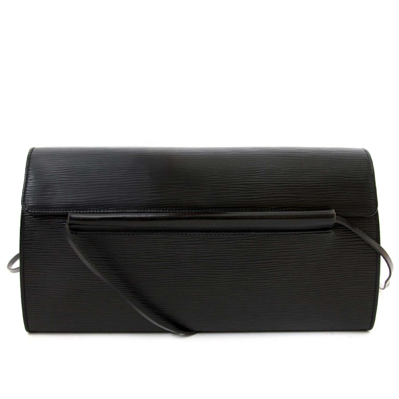100% authentic Louis Vuitton Epi Dinard Black Shoulder Bag