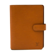 koop Louis Vuitton Brown Epi Leather Medium Ring Agenda Cover bij labellov aan een goede prijs