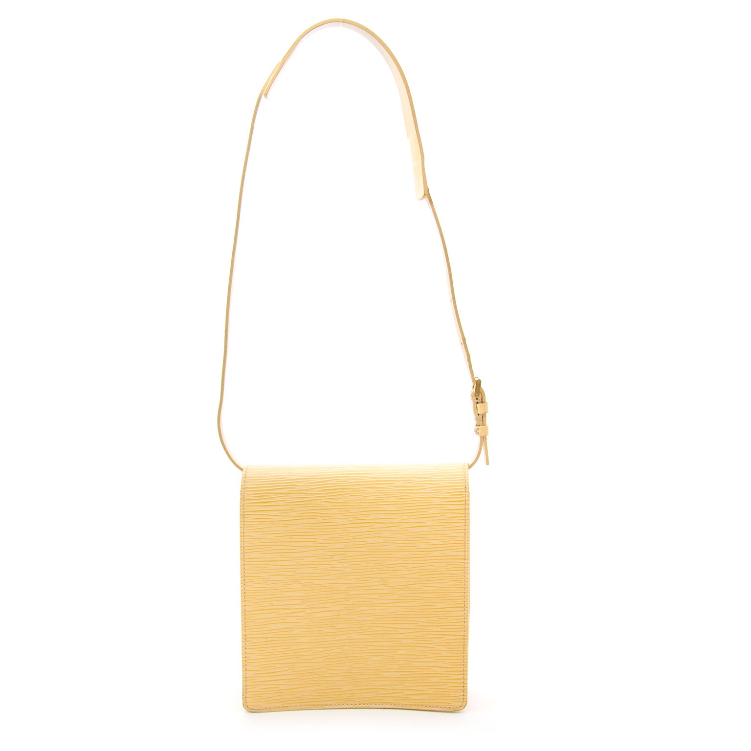 Acheter en ligne chez labellov.com pour le meilleur prix louis vuitton epi yellow biarritz