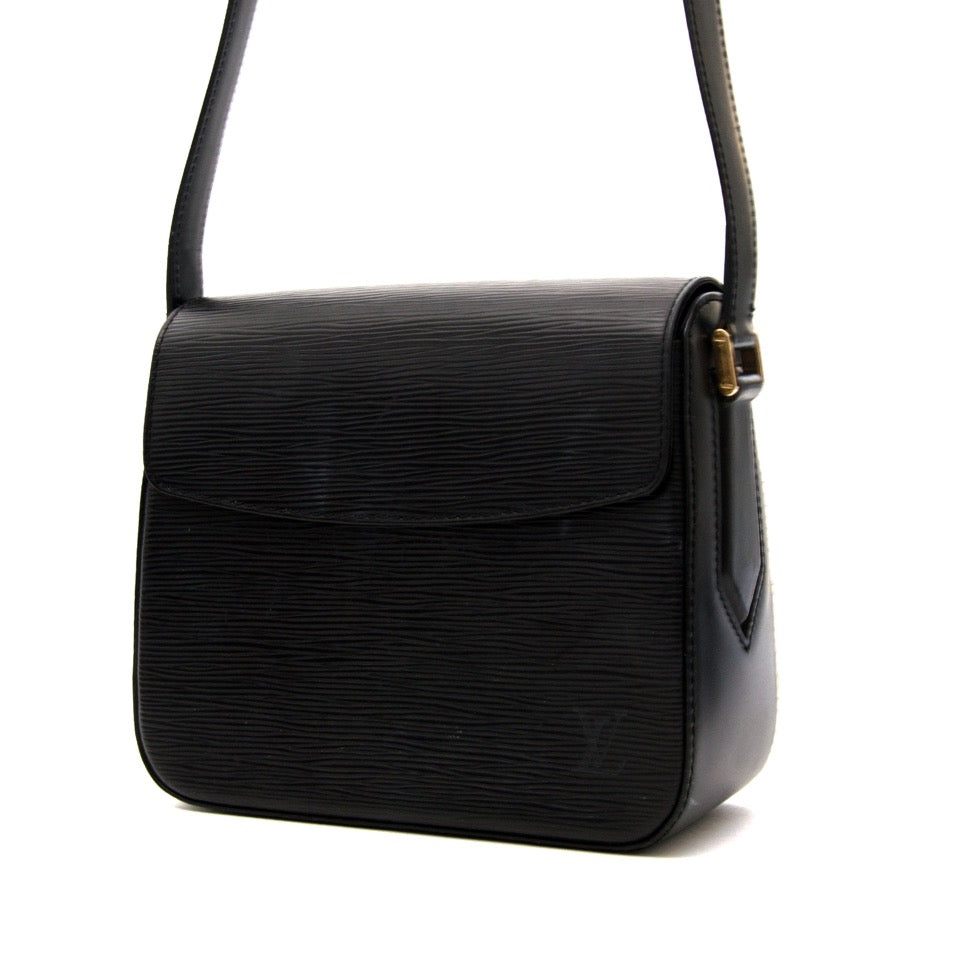 Looking for a designer bag? Buy your Louis Vuitton Black Epi Buci Box Bag online at Labellov