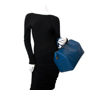 shop safe online at the best price Louis Vuitton Epi Petrol Blue Speedy