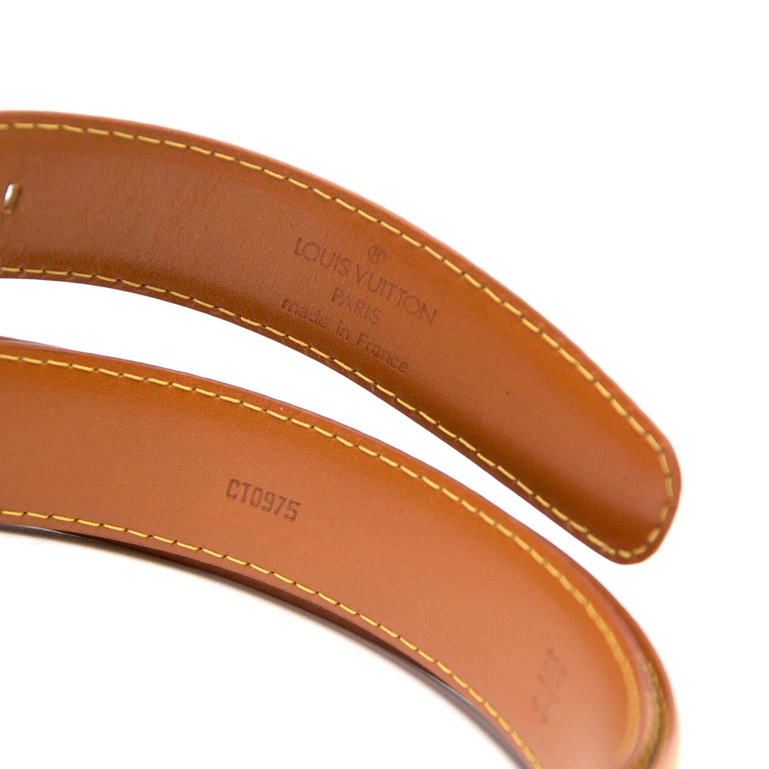 shop safe online Louis Vuittin Cognac Alma Belt - Size 75 at the best price Louis Vuittin Cognac Alma Belt - Size 75