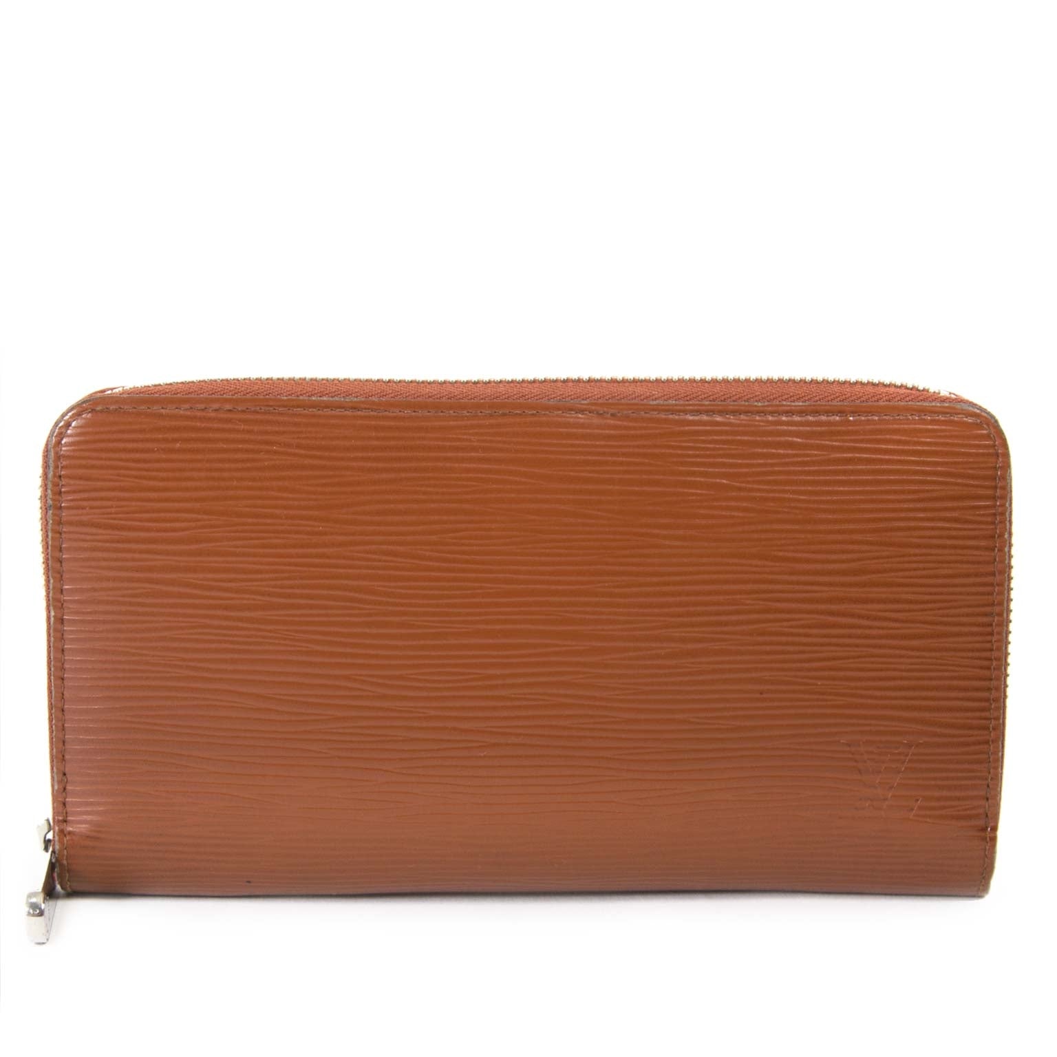 buy Louis Vuitton Brown Epi Leather Zippy Wallet at labellov for the best price