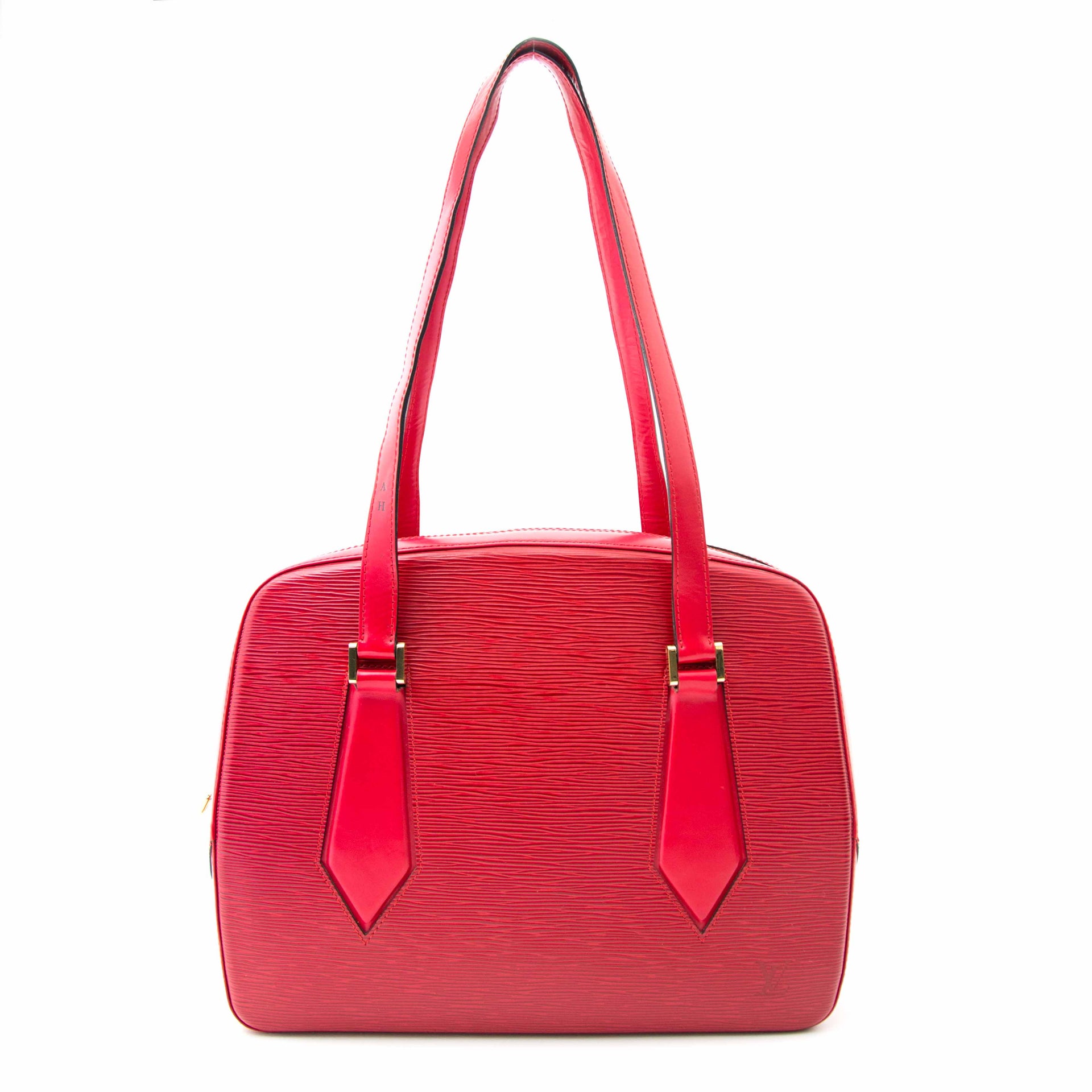 Shop safe online aan de beste prijs Louis Vuitton Red Epi Shoulder Bag