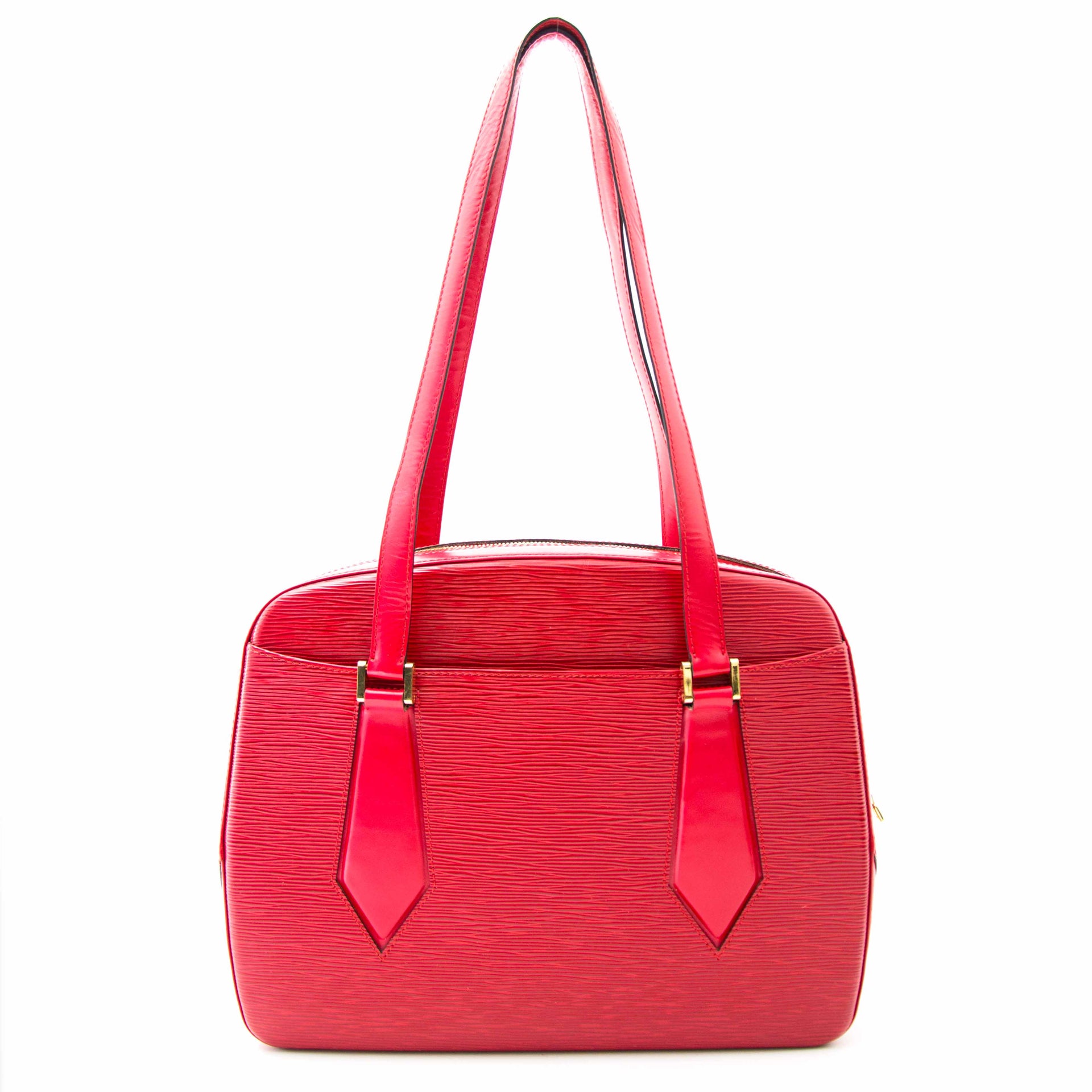 Louis Vuitton Red Epi Shoulder Bag at the best price 2017