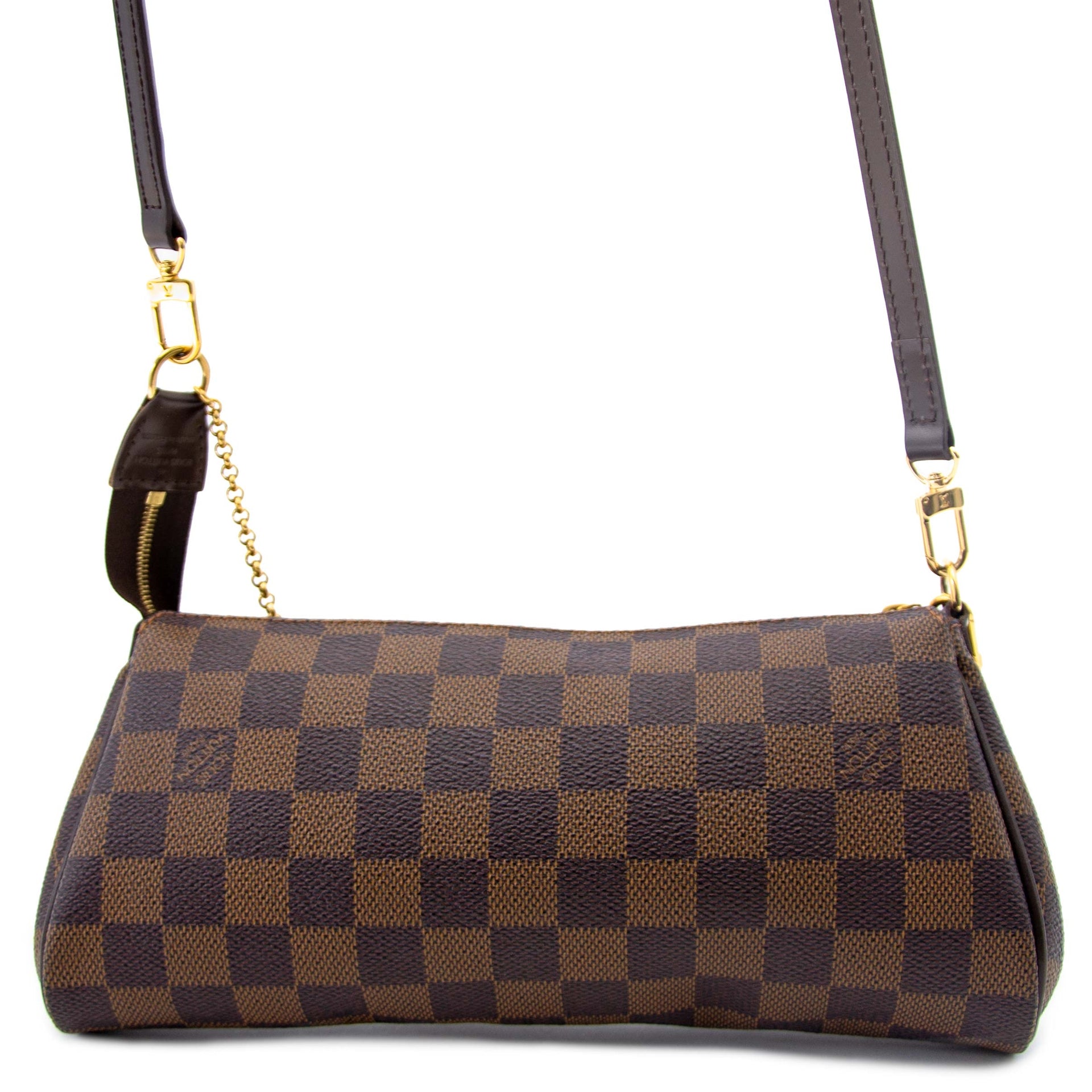 Louis Vuitton Eva Clutch Damier Ebène