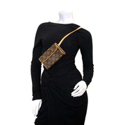 Louis Vuitton Pochette Florentine Monogram Belt Bag as seen on stars available at Labellov