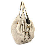 seconde main Louis Vuitton Ivory White Mahina Leather Hobo Bag en vendre chez labellov.com au meilleur prix