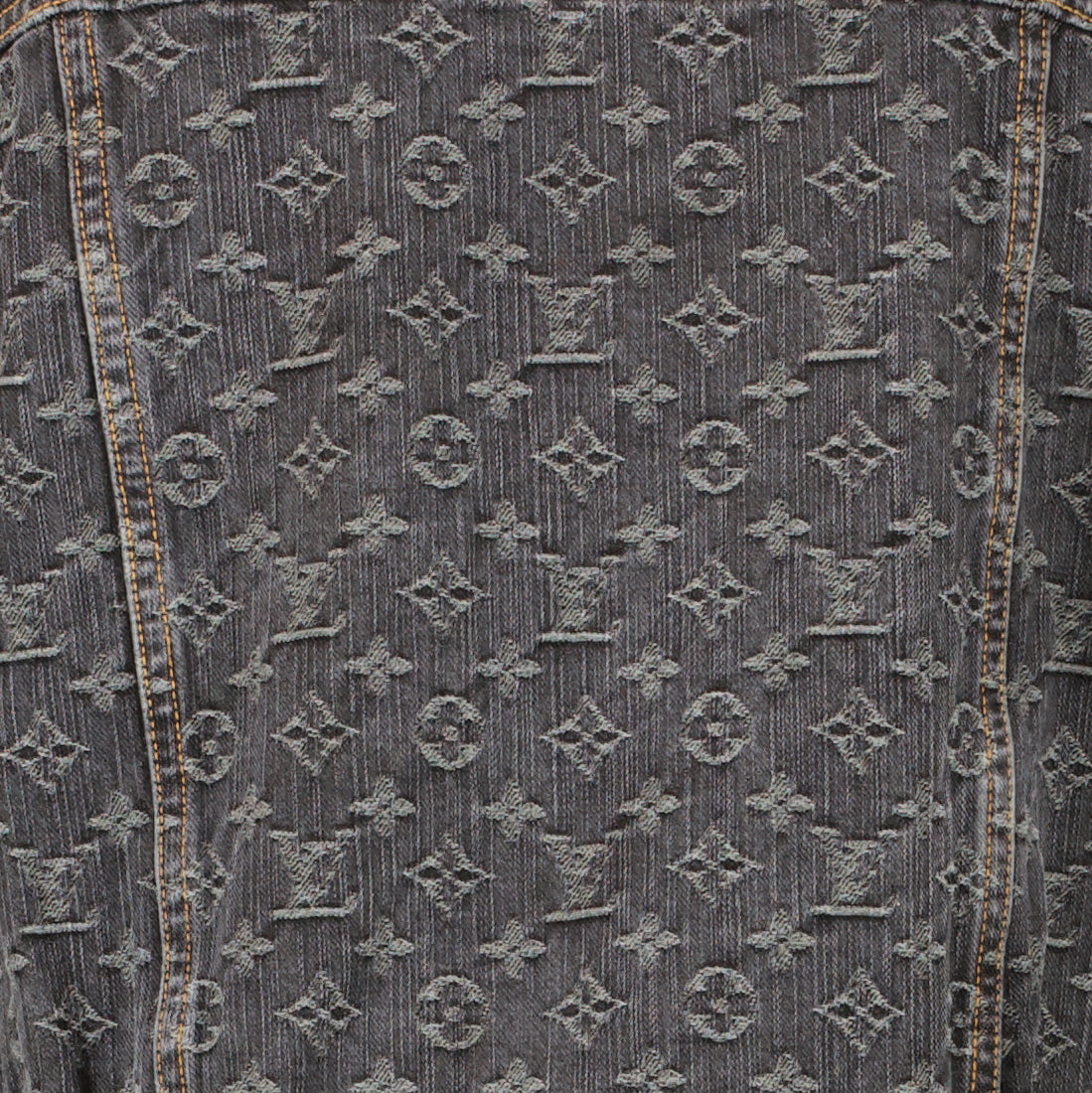 Louis Vuitton Monogram Denim Jasje - Maat 40