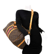 koop veilig online 100% authentiekeLouis Vuitton Personalised Keepall 50
